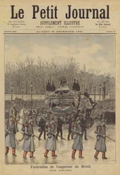 Trauerzug des Kaisers von Brasilien